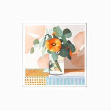 Load image into Gallery viewer, Orange Oasis Art Print (Square)
