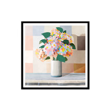 Load image into Gallery viewer, Kaleidoscope Blooms Art Print (Square)
