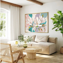 Load image into Gallery viewer, Magnolia Blooms Canvas Print (Landscape)
