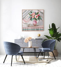 Load image into Gallery viewer, Pink Peony Canvas Print (Square)
