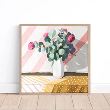Load image into Gallery viewer, Ochre Posy Art Print (Square)
