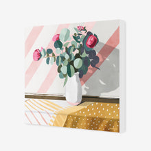 Load image into Gallery viewer, Ochre Posy Canvas Print (Square)
