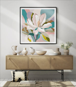 Magnolia Blooms I Art Print