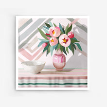Load image into Gallery viewer, Pink Peony Art Print (Square)

