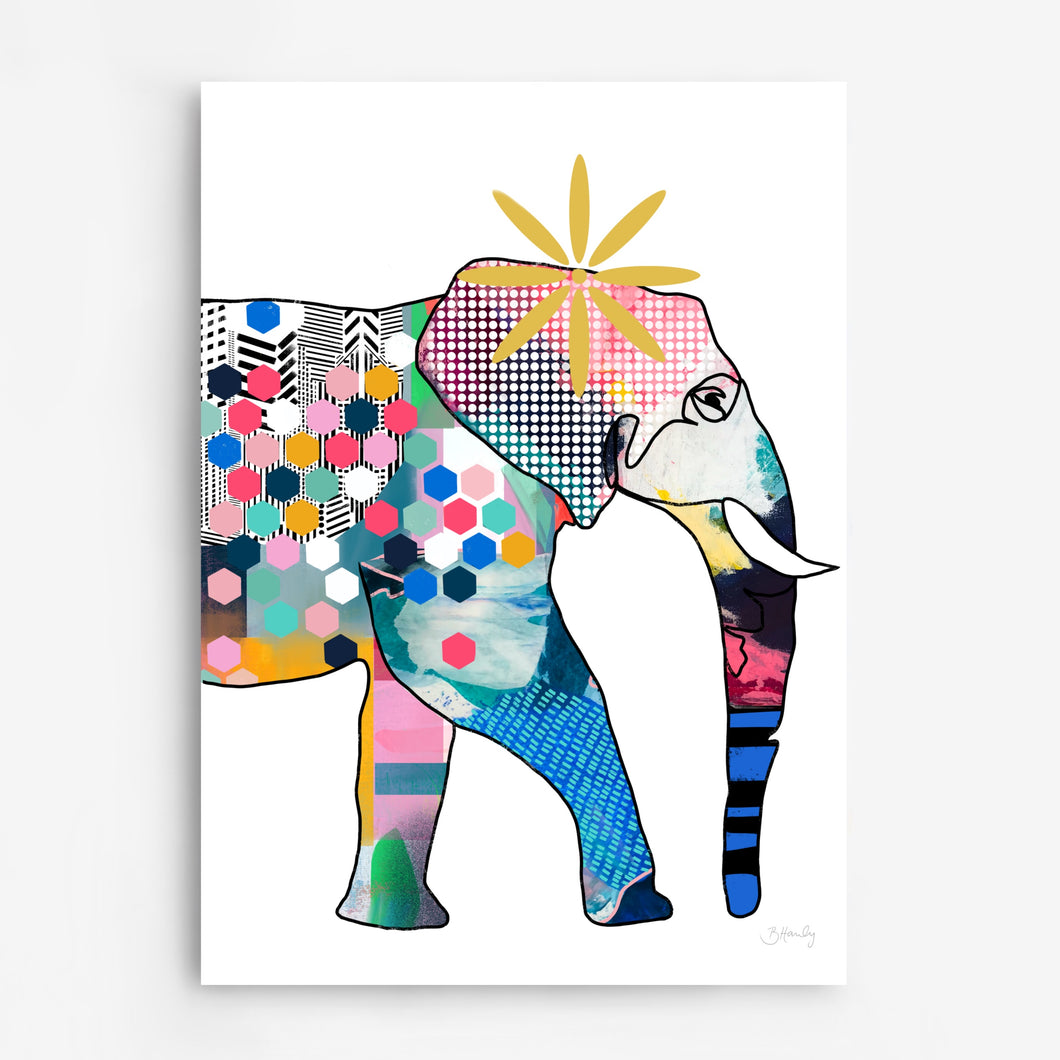 Elephant Art Print