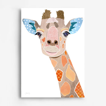 Giraffe African Animal Art Set