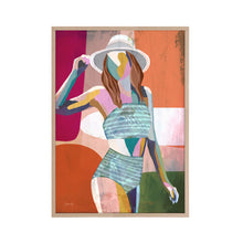 Load image into Gallery viewer, Summer Daze Figurative Art Print
