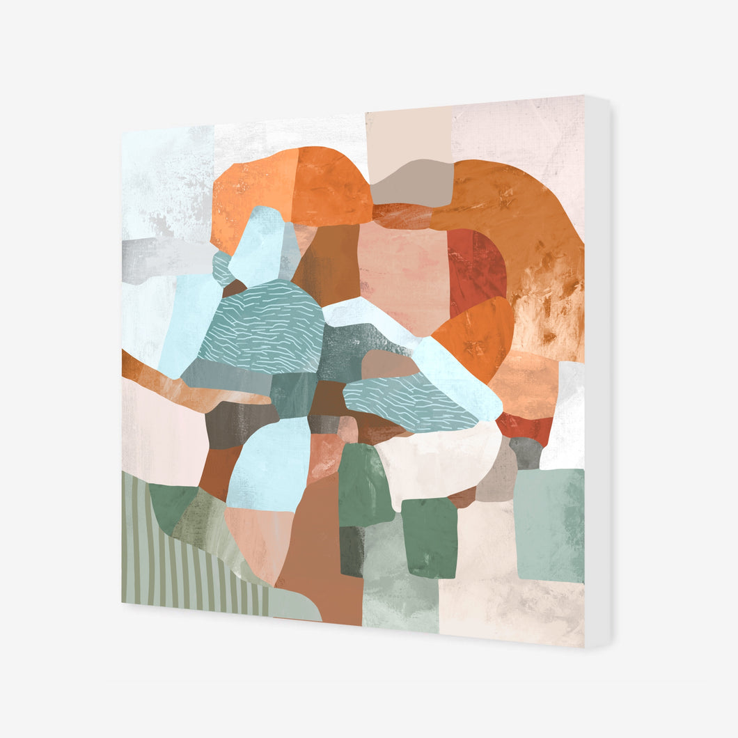 Where The Outback Meets The Sea Canvas Print