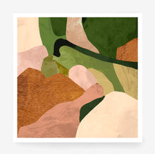 Load image into Gallery viewer, Over the Hill Abstract Art Print
