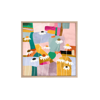 He Loves Me, He Loves Me Not Art Print (Square)