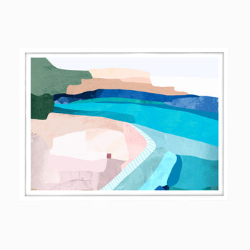 Trip to Paradise Art Print (Landscape)