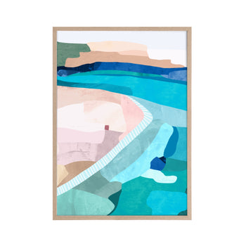 Trip to Paradise Art Print (Portrait)