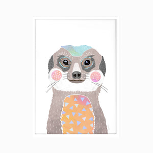 Meerkat Art Print