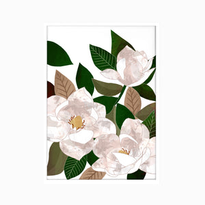 Magnolia Flower II Art Print