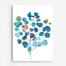 Load image into Gallery viewer, Round Eucalyptus Leaf Art Print
