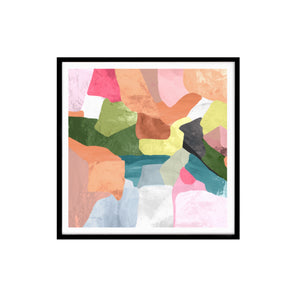 Candy Crush Abstract Art Print