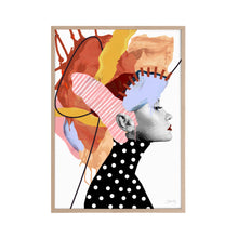Load image into Gallery viewer, Girl On Fire Art Print
