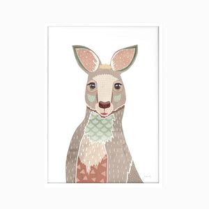Kangaroo II Art Print