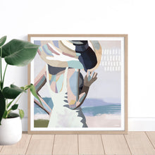 Load image into Gallery viewer, Meet Me By The Seaside Art Print (Square)
