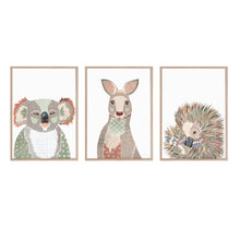 Load image into Gallery viewer, Earthy Australian Animal Art Print Set
