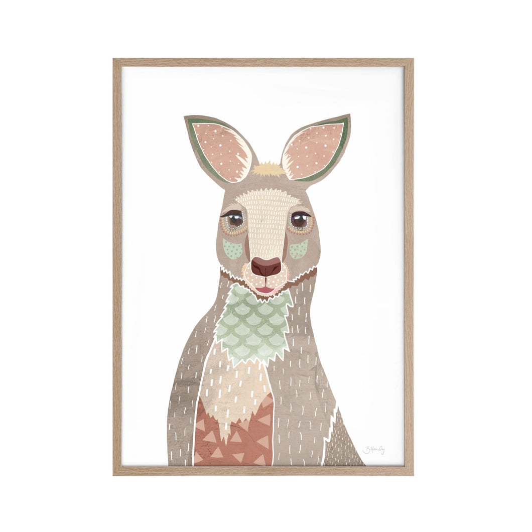 Kangaroo II Art Print
