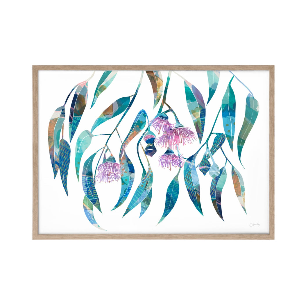 Gum Flower Art Print (Landscape)