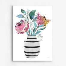 Load image into Gallery viewer, Striped Protea Art Print

